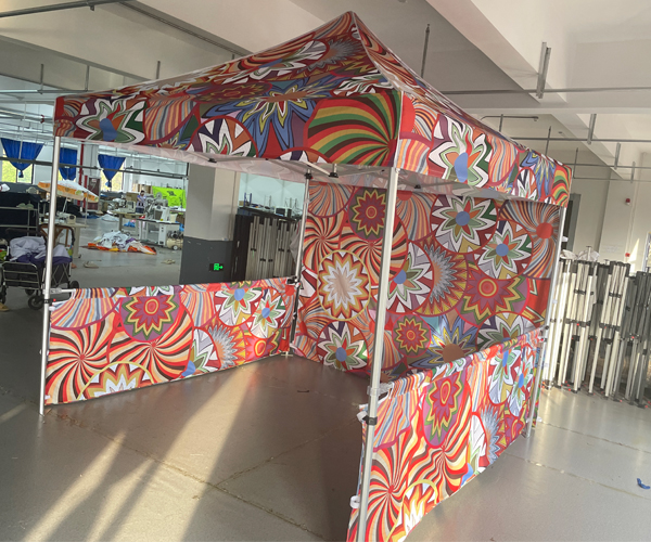 10ft 40mm Hex frame with 600D full print